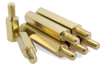 brass-standoff-spacer-Long-Pillars-Nut