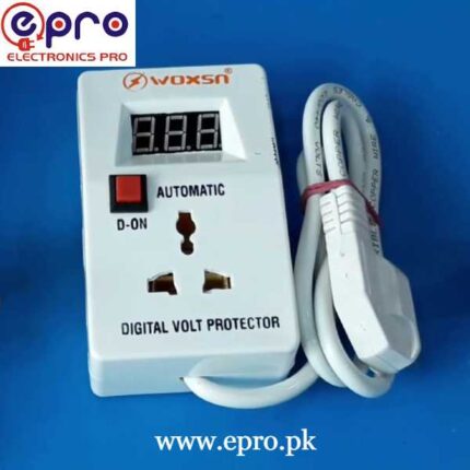 Muhafiz Over Under Voltage Protection with Volt Meter and 3 Minute Delay in Pakistan