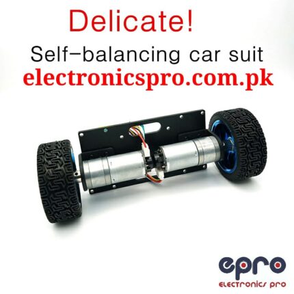 Self Balancing Robot Chassis With Wheel And Encoder Motors