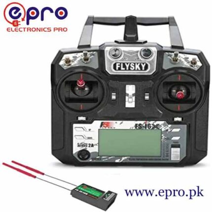 Flysky FS-i6X 2.4GHz 6CH AFHDS 2A RC Transmitter with FS-iA10B 2.4GHz 10CH Receiver in Pakistan