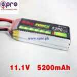 3s Lipo Battery 11.1V 5200 maH 30C in Pakistan