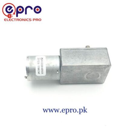 DC Motor 2RPM Reverse High Torque Turbo Worm 1 Gear Motor in Pakistan