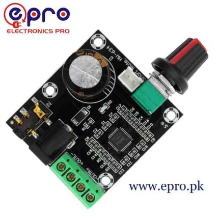 PAM8610 With Dimmer 15W Two Channel Stereo Class D Digital Amplifier Board in Pakistan