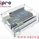 Transparent Acrylic Casing Enclosure Gloss Box for Arduino UNO in Pakistan