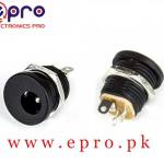 3 Pin DC Power Jack PCB Mount Female Connector in Pakistan