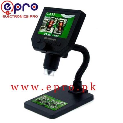 G600 Digital Microscope G-600 Digital Microscope 4.3in HD LED 3.6MP 1-600X Continuous Magnifier with LCD in Pakistan