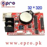 USB Port Single Double Color LED Display Controller Card 32 * 320 Pixels HD U6A in Pakistan