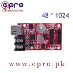 USB Port Single Double Color LED Display Controller Card 48 * 1024 Pixels HD U6A in Pakistan