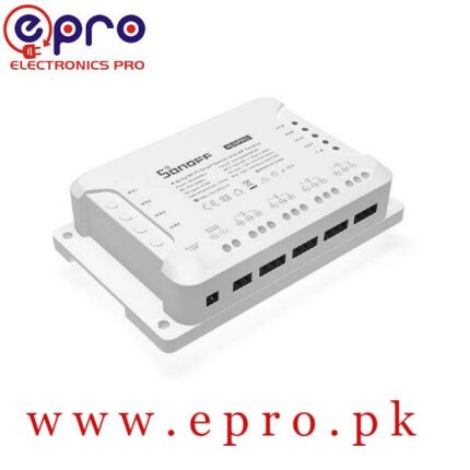 Sonoff 4CH R3 4 Channel Din Rail Mounting WiFi Switch Smart Home Remote Control Wireless Timer DIY Switch Work with Alexa in Pakistan