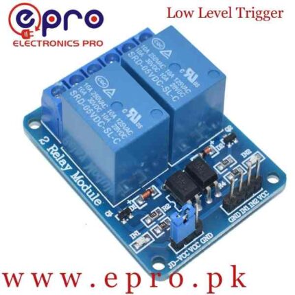 5V 2 Channel Relay Low Level Trigger Module in Pakistan