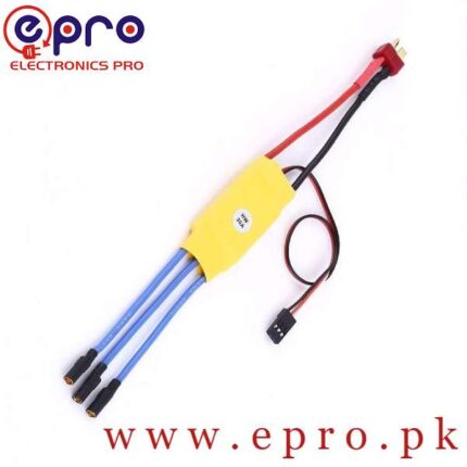Electronic Speed Control ESC 30 Amp with Bullet Connector in Pakistan