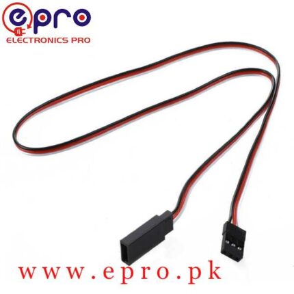 3 Pin Servo Extension Cable Male to Female 30cm in Pakistan