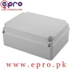 10 Inches Rectangle Adaptable PVC Junction Box 240 x 190 x 90 mm in Pakistan