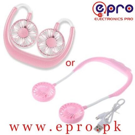 Hands-Free Portable Neck Fan in Pakistan