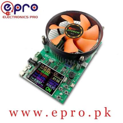 150W Color 2.4 "APP DC USB Tester Electronic Load Battery Monitor Charging Module Discharge Digital Load Control Power Meter in Pakistan