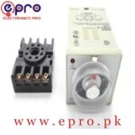 H3BA Omron Analog Timer 8 0.5s to 100Hours with Base in Pakistan