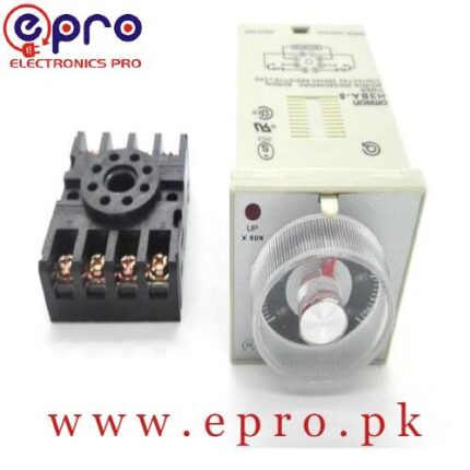 H3BA Omron Analog Timer 8 0.5s to 100Hours with Base in Pakistan