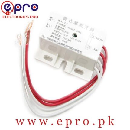 Infrared Human Sensor Switch PIR Microwave Radar Body Motion Sensor Module Adjustable 220V 50Hz in Pakistan