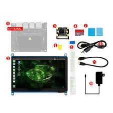 Jetson-Nano-Development-Pack-Type C-with-Display-Camera-TF Card