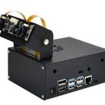 Jetson-Nano Metal-Case-Camera Holder, Internal Fan Design