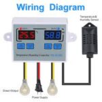 XK-W1099 Digital Temperature Humidity Controller Home Fridge Thermostat Humidistat Thermometer Price in Pakistan - Image 3