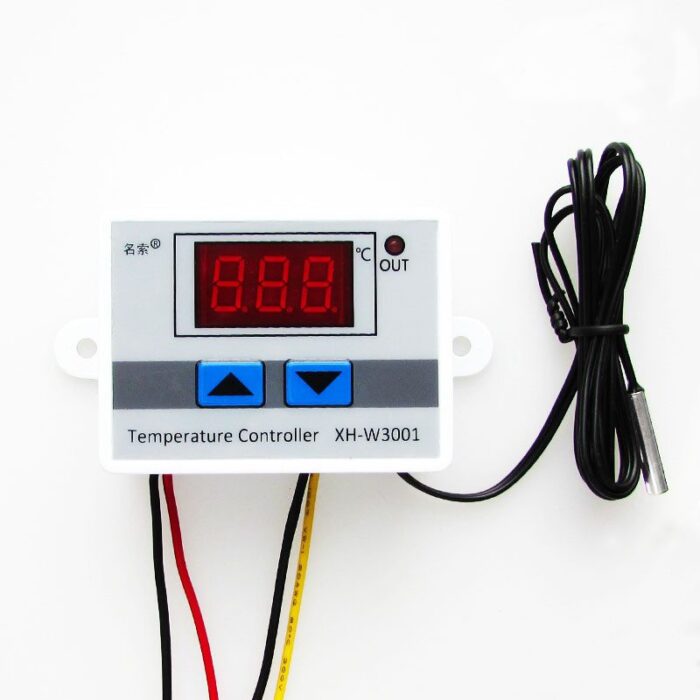 W3001 12V 10A Digital LED Temperature Controller NTC Thermostat Sensor Module - Image 2