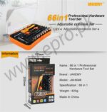 JM-6098 66 in 1 Screwdriver Set Hand Tool Kit JM6098 Professional Screwdriver Repair Tool Set