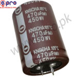 Capacitor 470uF 450V Electrolytic Capacitor - Image 2