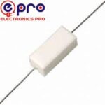 Resistor 5 Watt 1.2k Ohm Resistance Axial Lead Ceramic Cement Power 5w1.2krj Resistor 5w1k2rj