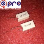 Resistor 5 Watt 1.2k Ohm Resistance Axial Lead Ceramic Cement Power 5w1.2krj Resistor 5w1k2rj - Image 2