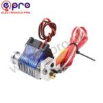 Long Extruder 3D V6 J-head Hotend for 1.75mm/3mm Extruder With Cooling Fan