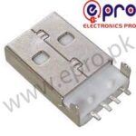 USB Male Type A Connector Socket