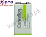Camelion 9V Battery 200mAh Rechargeable Battery Always Ready - Image 2