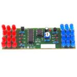 NE555 + CD4017 Red Blue Double Color Flashing Lights Board Kit DIY Kits Electronic UN Assemble Kit