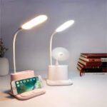 Multifunctional desk lamp / Eye Protection Table Lamp Bedroom book Foldable light touch LED - Image 2