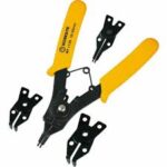 WT1128 4-in-1 Snap Ring Plier 10-50mm Combination Clip Plier