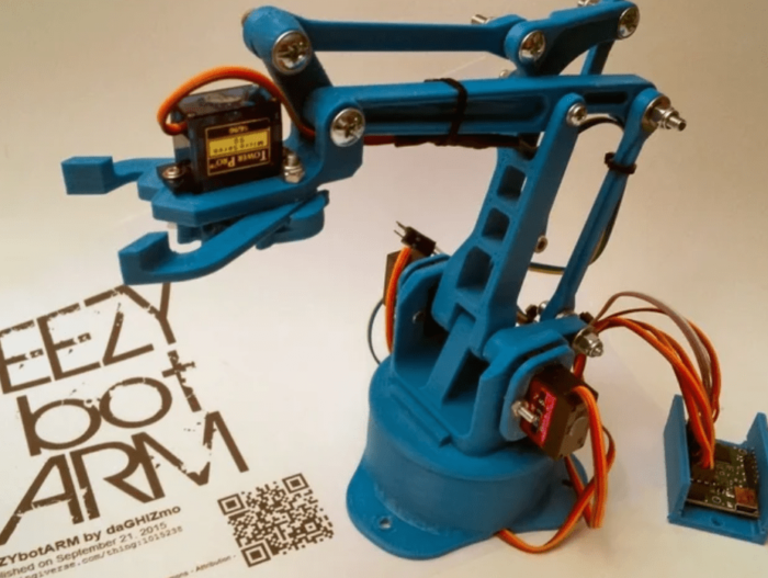DIY 4DOF Robotic Arm EEZYbotARM MK2 IN Pakistan ( Color May Very ) - Image 2