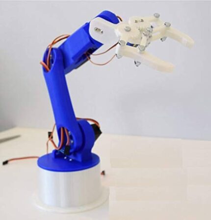 DIY Robotic Arm 5 degrees of freedom 5DOF Without Motor( Color May Very )