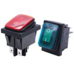 Waterproof Latching Rocker Toggle Switch AC250V 30A KCD4 T85