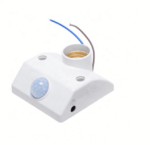Infrared sensor lamp holder infrared adjustment E27 human body induction lamp base AC200-240V