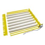 80 Egg 13-Tubes Imported 360 Degree Automatic Turning Rolling Trays with 220v Motor