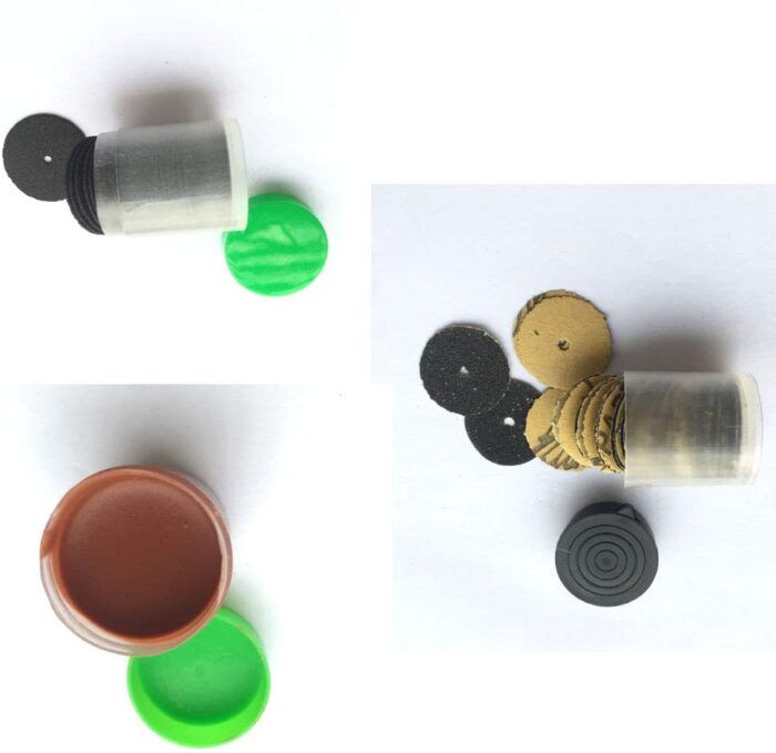 Rotary Tool Accessories Kit 105 Pieces 1/8-inch Diameter for Easy Cutting, Grinding, Sanding, Sharpening, Carving, Engraving and Polishing - Image 3