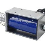 LY019 strong push-pull electromagnet DC12v24v traction solenoid telescopic rod stroke 23mm electromagnetic lock