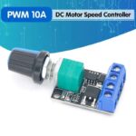 DC 10A PWM Motor Speed Controller Low Voltage Adjustable Drive Module