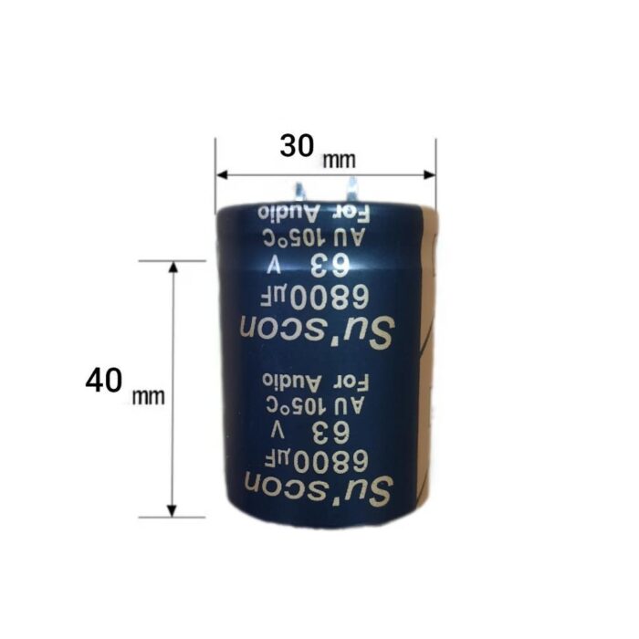 6800uf 63V Electrolytic Capacitor - Image 2