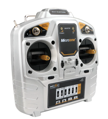 MicroZone-MC6C-2.4G-6CH-FSK-Transmitter-Remote-Controller-Radio-System-And-SBUS-Signal-Receiver-For-Fixed-wing-Airplan