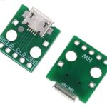 MICRO USB to DIP Adapter 5pin Female Connector B Type PCB Converter
