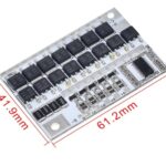 Li-ion Lmo Ternary Lithium Battery Protection Circuit Board 3.7v 18650 3s 4s 5s Bms 100a Bms