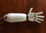 Humanoid Robotic Hand Realistic Motion without servo motors and Advanced Control System