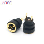 DC-022 5.5mm x 2.1mm Female DC Power Jack – Panel Mount Charging Socket